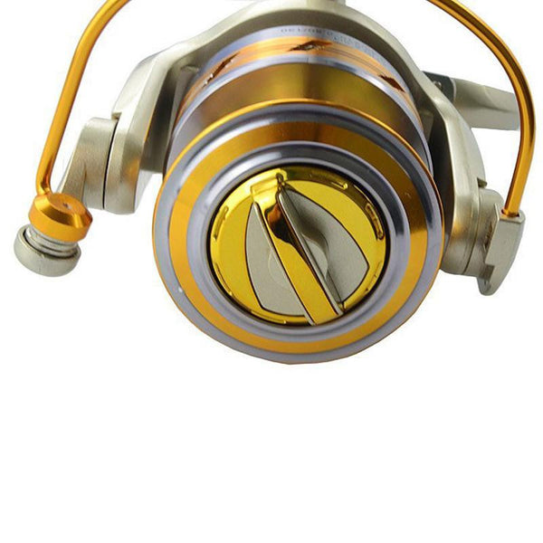 Ratio 5.5:1 Aluminum Spool Spinning Reel 10BB EF3000 Series Fishing Reels  BHU2