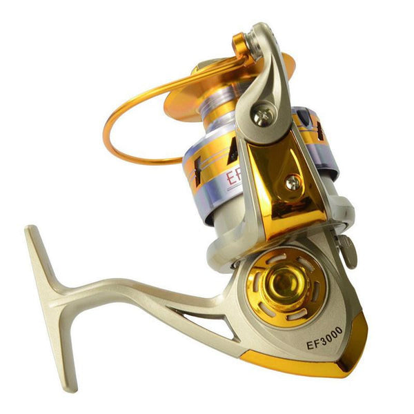 Ratio 5.5:1 Aluminum Spool Spinning Reel 10BB EF3000 Series Fishing Reels  BHU2
